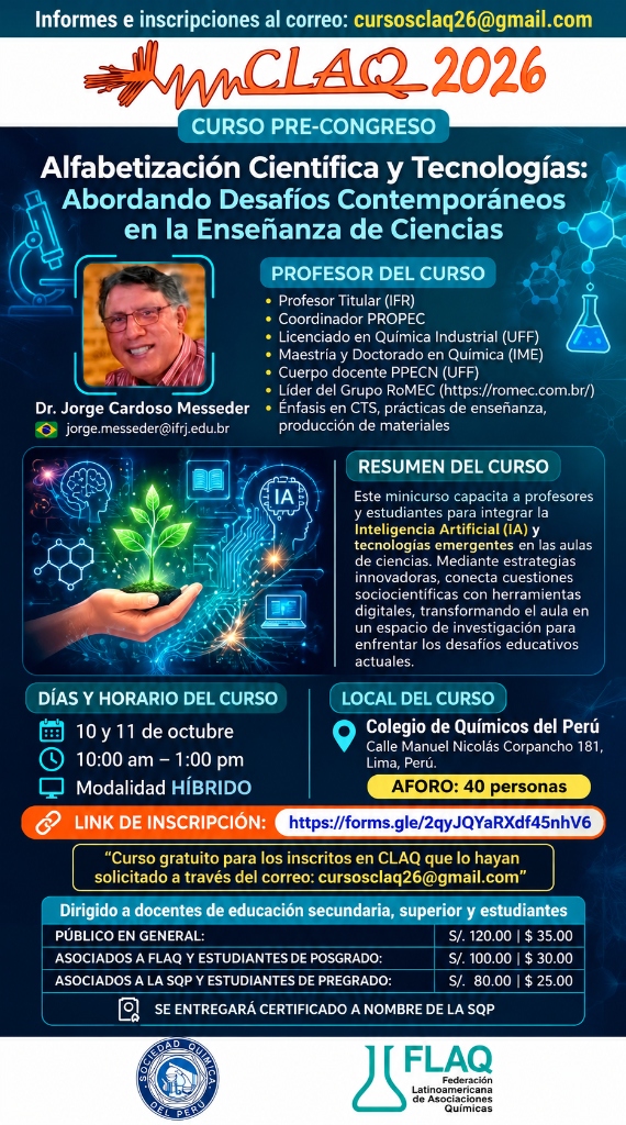Curso Alfabetización Científica CLAQ 2026