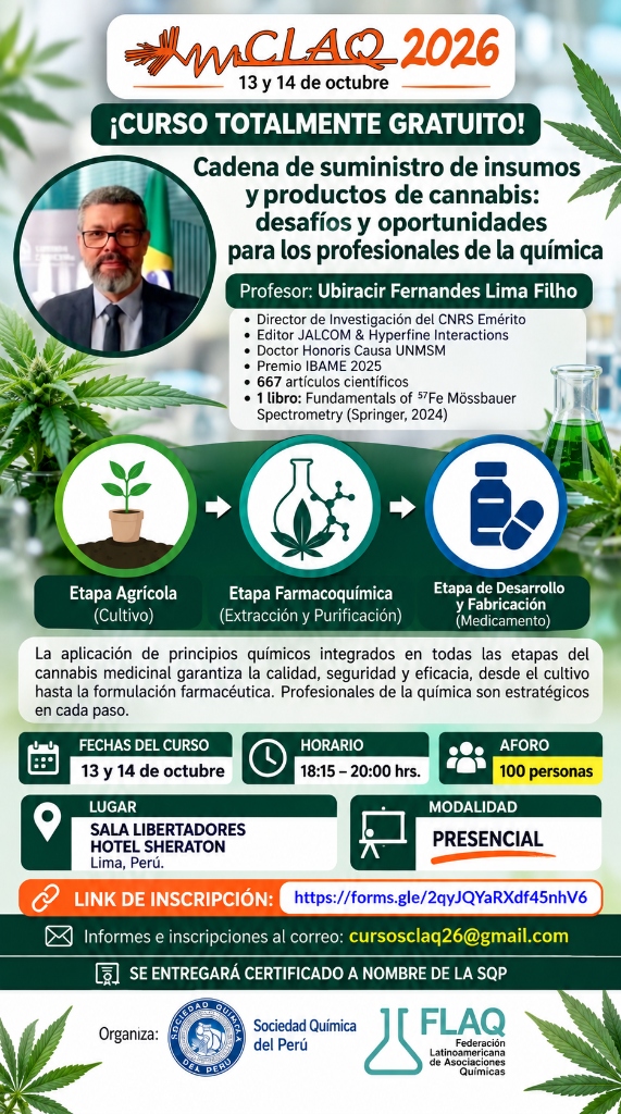 Curso Cannabis CLAQ 2026